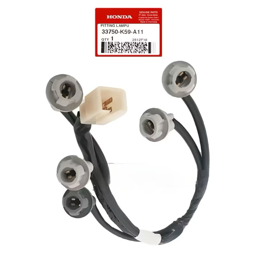 Socket Cop Pitting Lampu Belakang Vario 125 Old Vario 125 150 LED 2015 - 2017 ORIGINAL AHM