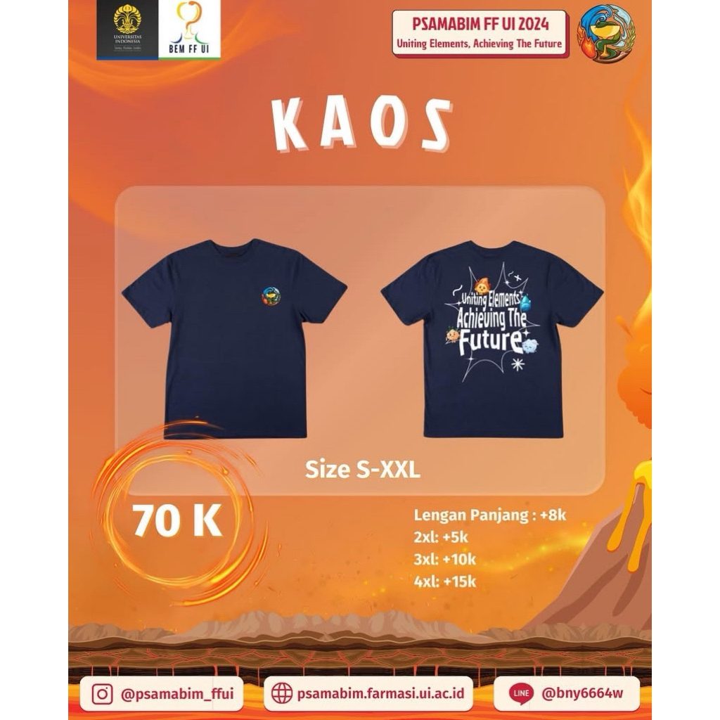 KAOS PSAMABIM FF UI 2024