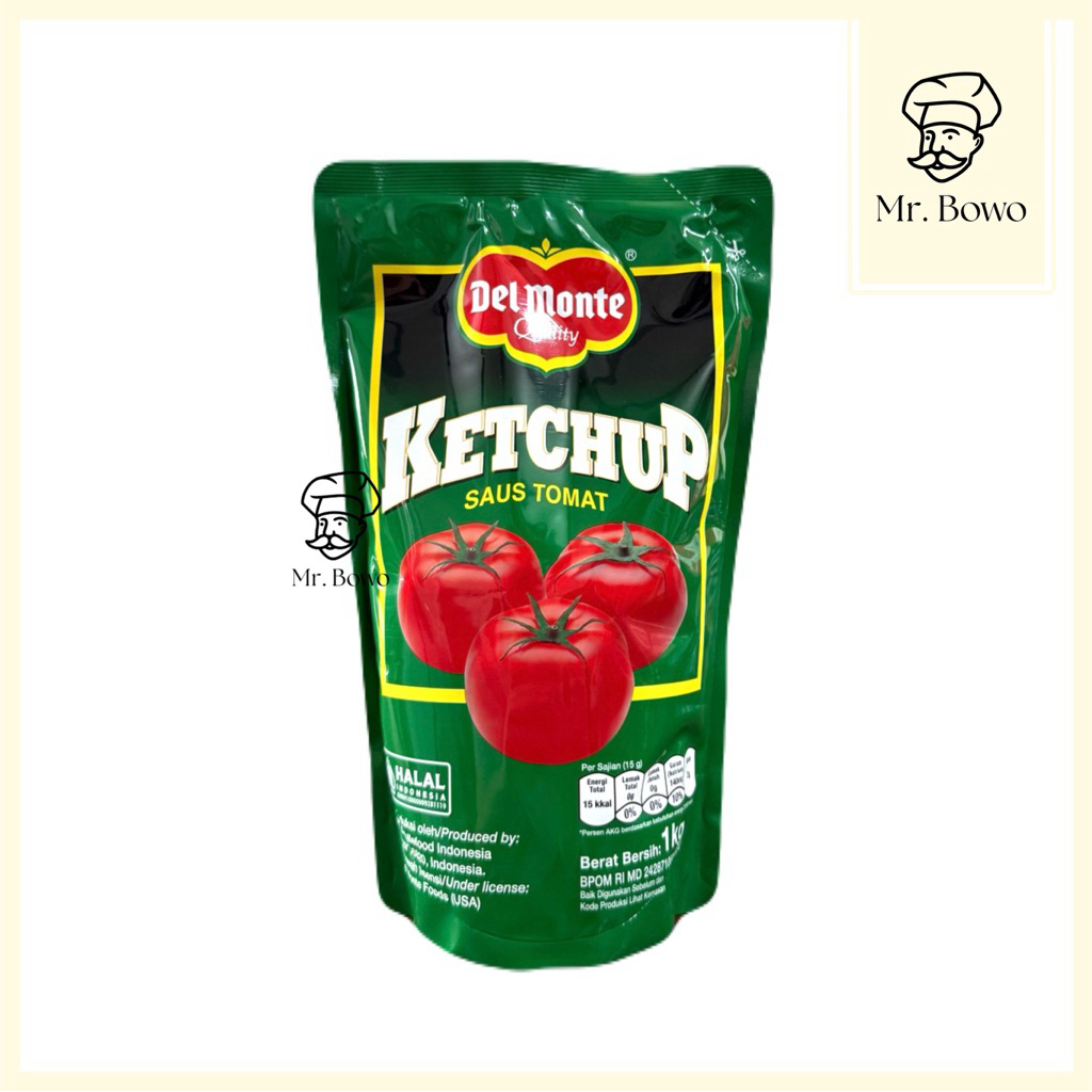 

Del Monte Ketchup Saus Tomat (1kg)