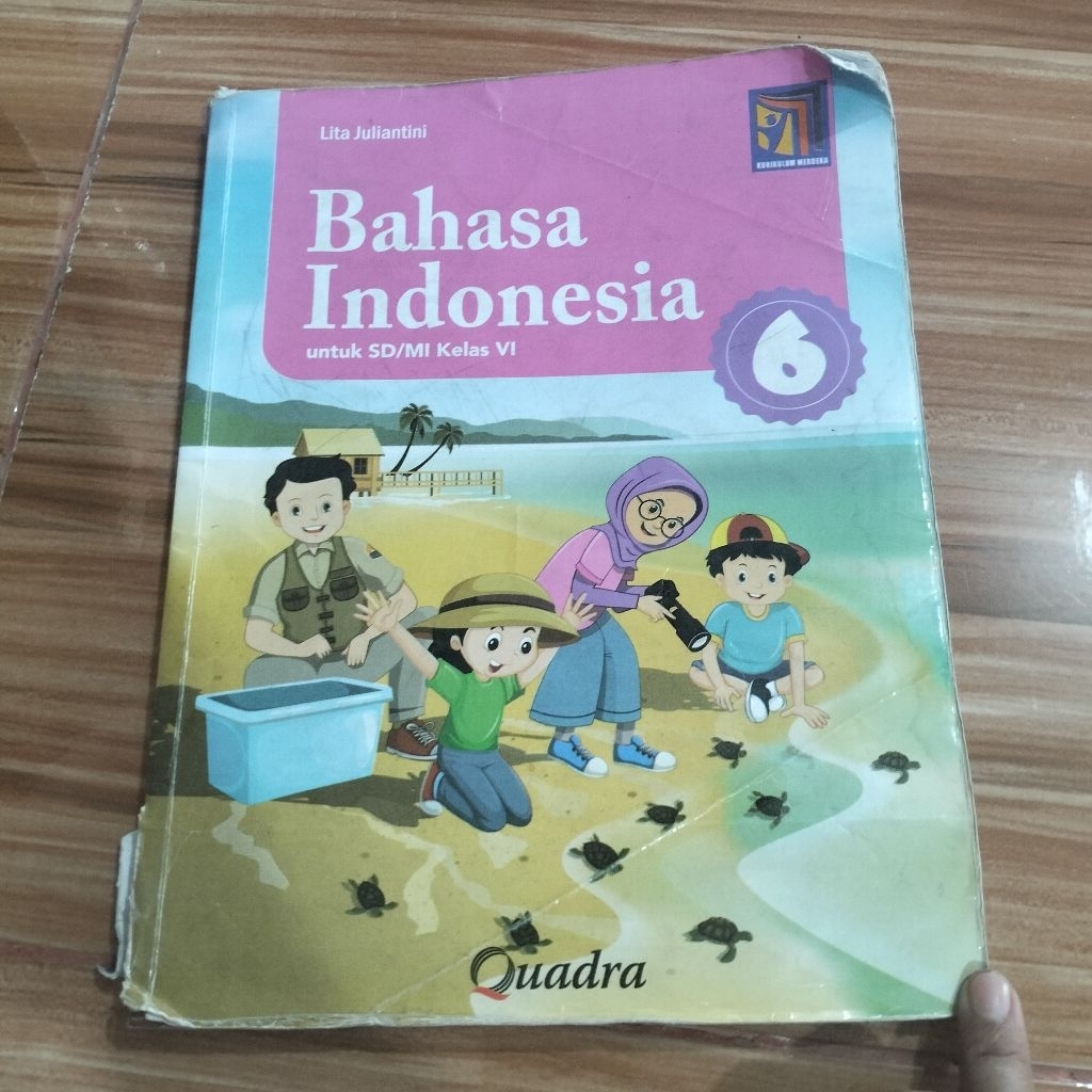 BAHASA INDONESIA KELAS 6 QUADRA KURIKULUM MERDEKA (Bekas)