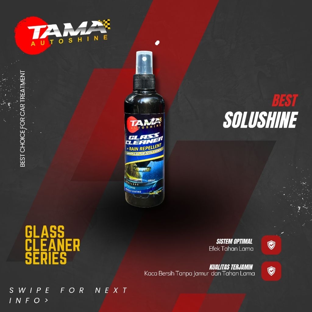 Pembersih kaca mobil anti air Tama Auto Shine|Pembersih kaca kendaraan anti embun|Pembersih jamur ka