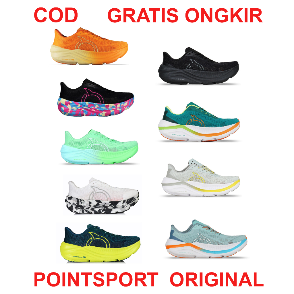 SEPATU LARI ORTUSEIGHT HYPERBLAST 2.0 DAN HYPERBLAST 2.1 ORIGINAL