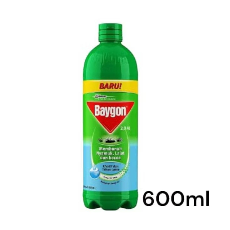 Baygon Cair Refill 600ml Obat Nyamuk Cair Semprot Anti Nyamuk Dan Kecoa
