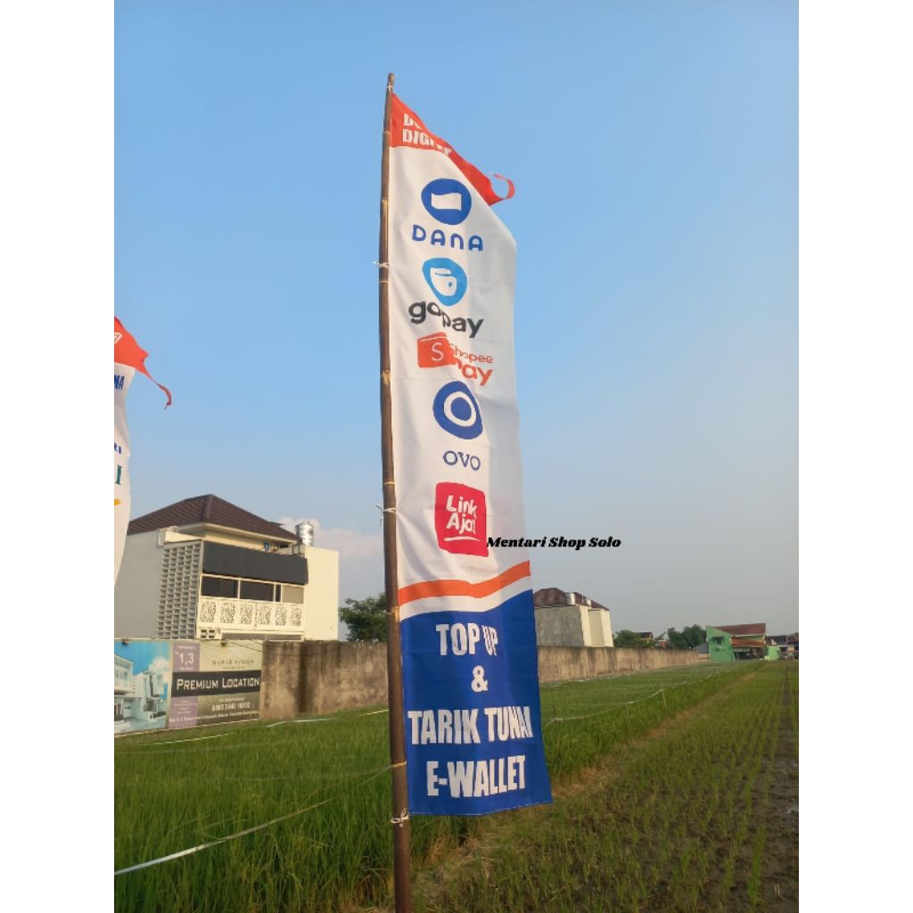 UMBUL-UMBUL DANA GOPAY OVO KAIN UKURAN 60 CM X 300 CM