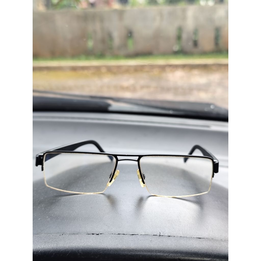 kacamata rodenstock half frame