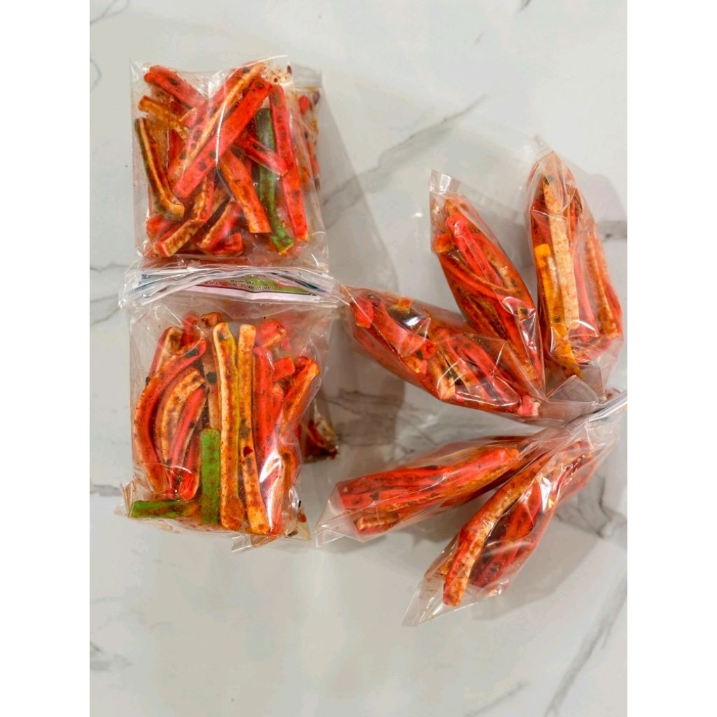 

Seblak beton isi 5 bungkus | gurih | renyah | Pedas | Camilan | Asin | Snack Makaroni Bantat Cemilan Macaroni murah organik original Daun basreng rasa pedas Kering jajanan Food Makanan Goreng Makroni