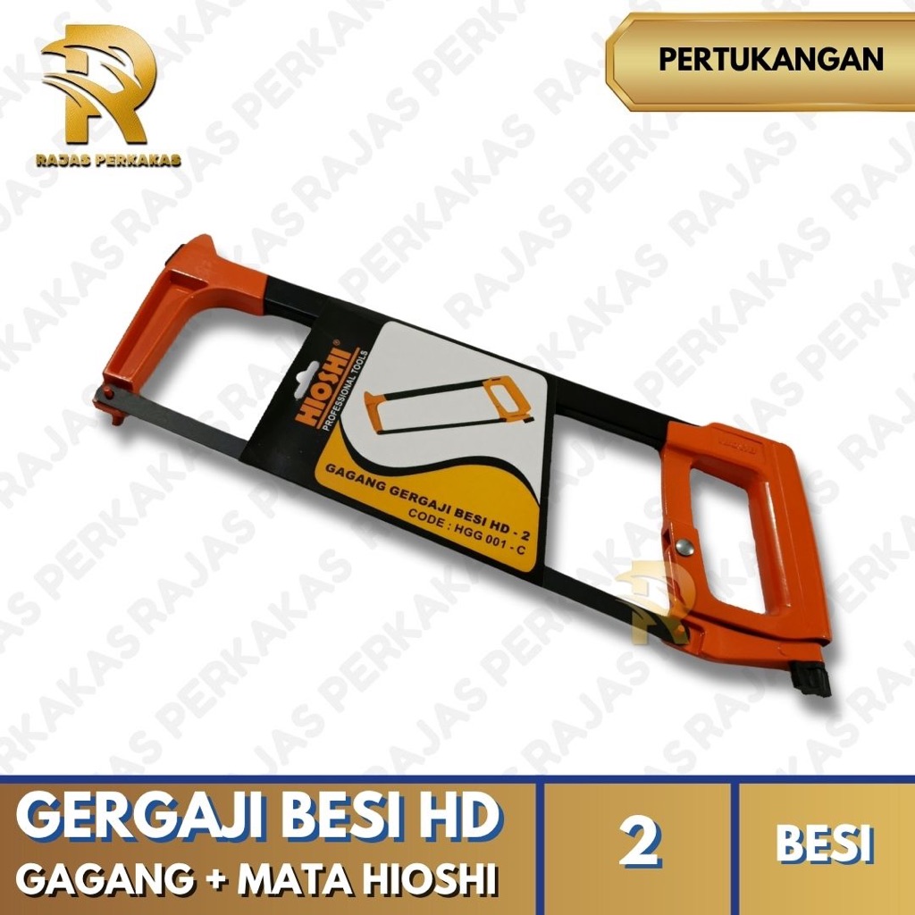 GAGANG GERGAJI BESI HD 2 HIOSHI / GERGAJI TANGAN MANUAL