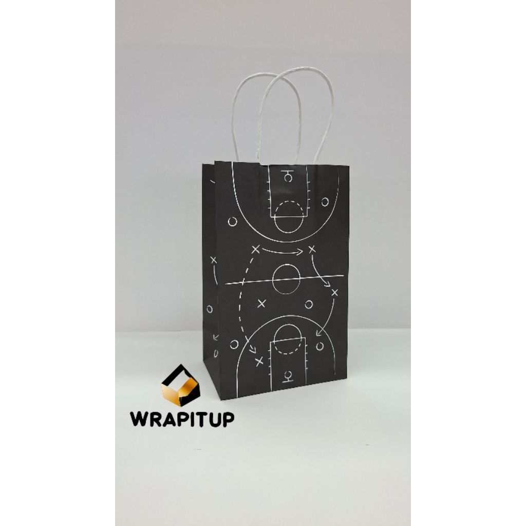 

Paper Bag Kraft Basketball/Paper Bag Karakter/Paper Bag Ulang Tahun
