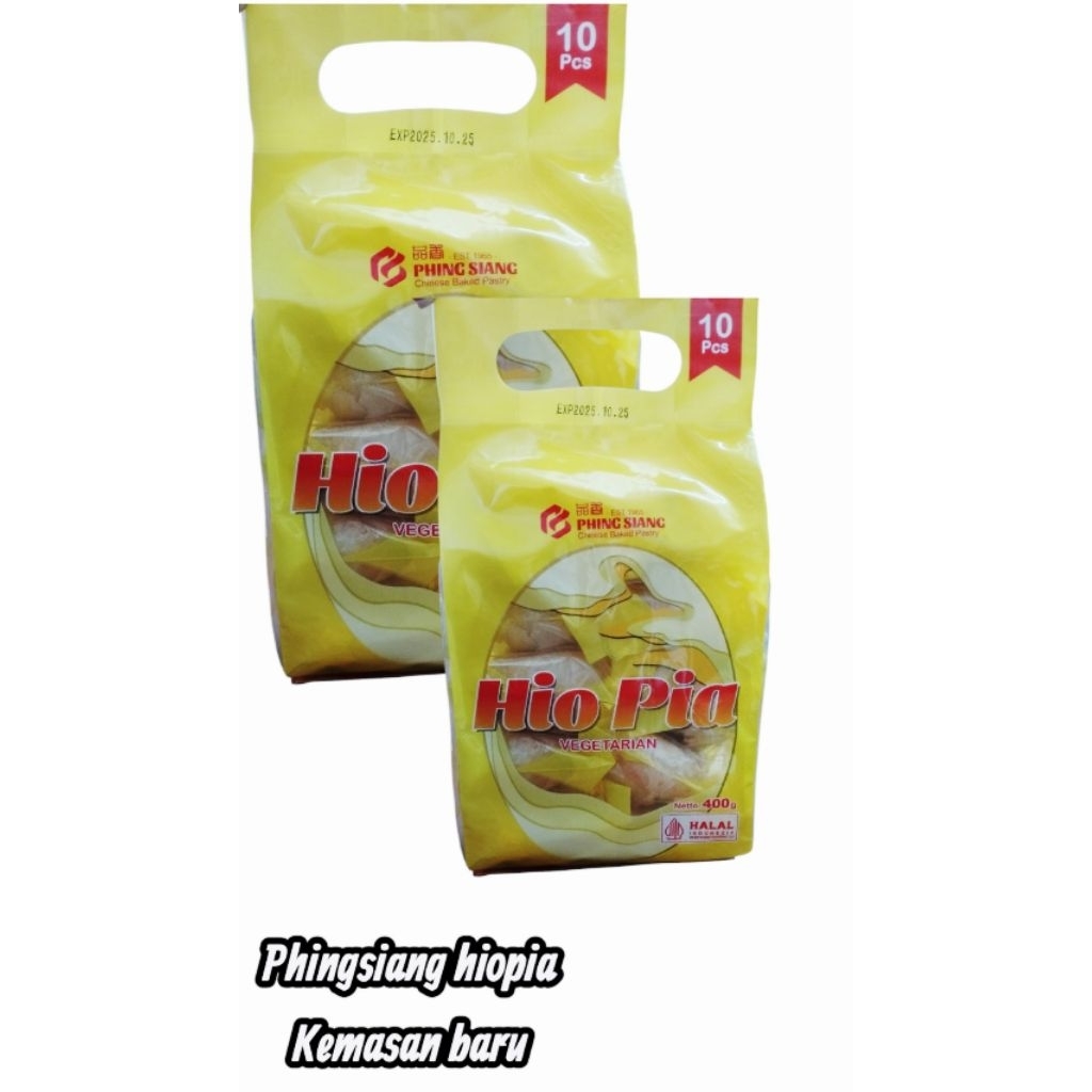 

Phing Siang Hio Phia / Kue Pia Vegetarian 100% HALAL Isi 10pcs
