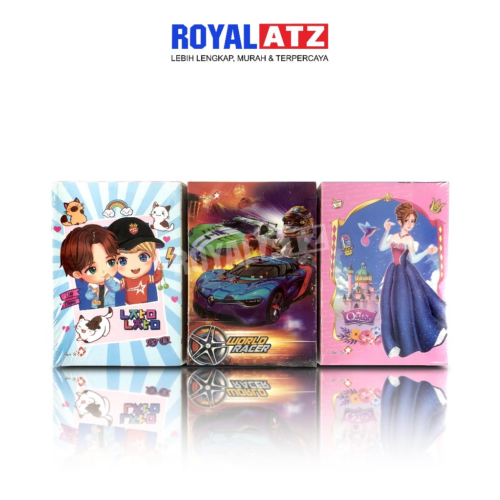 

Buku Tulis Paper Star Ukuran Boxy 42 Lembar Per Pack Isi 10 Buku