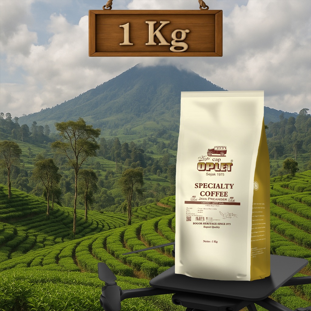 

KOPI OPLET SPECIALTY COFFEE - JAVA PREANGER (ARABIKA) - 1kg