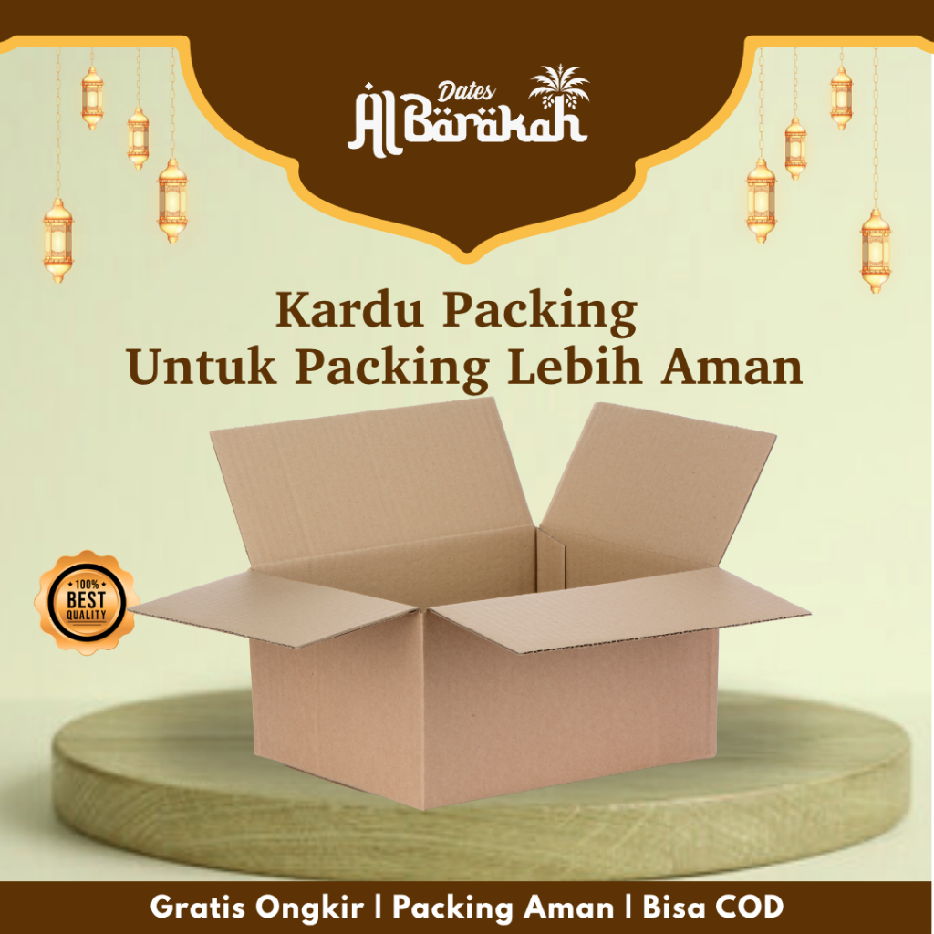 

Kardus Packing Tambahan Agar Packing Lebih Aman