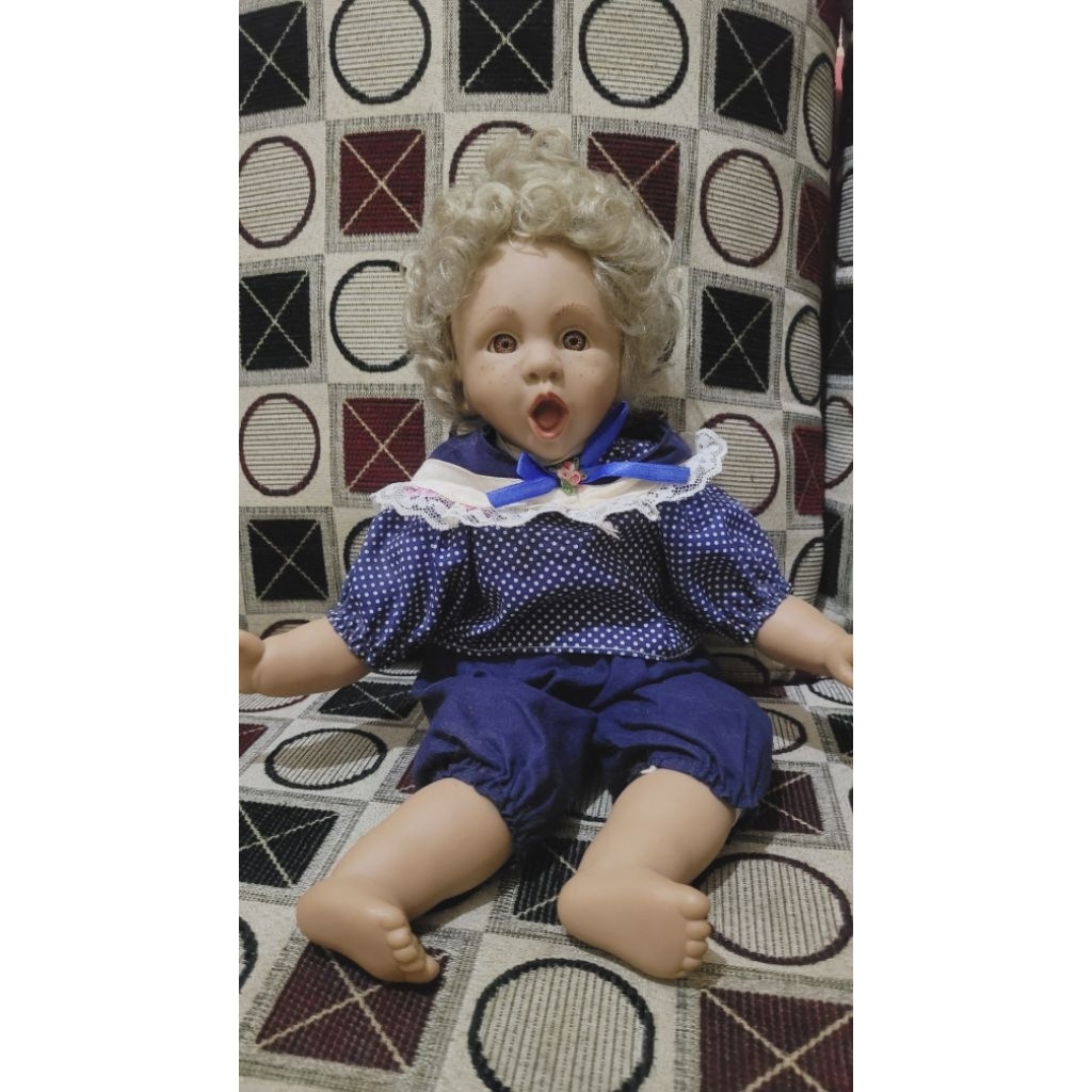 vintage expression doll