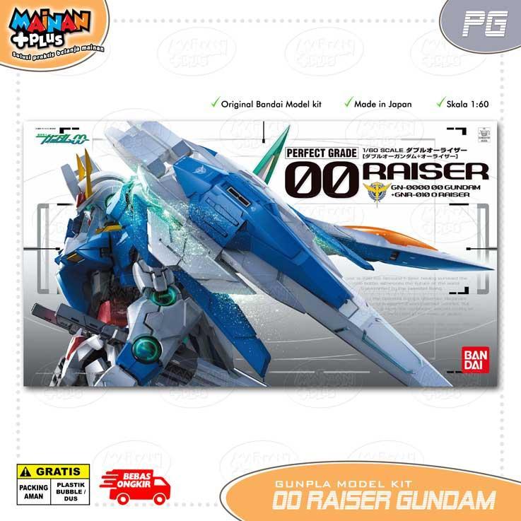 PG OO RAISER GUNDAM PERFECT GRADE ORIGINAL BANDAI GUNPLA MODEL KIT