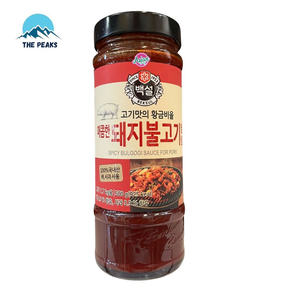 

(The Peaks) Beksul Spicy Bulgogi Sauce for Pork 500g/490gr/290gr