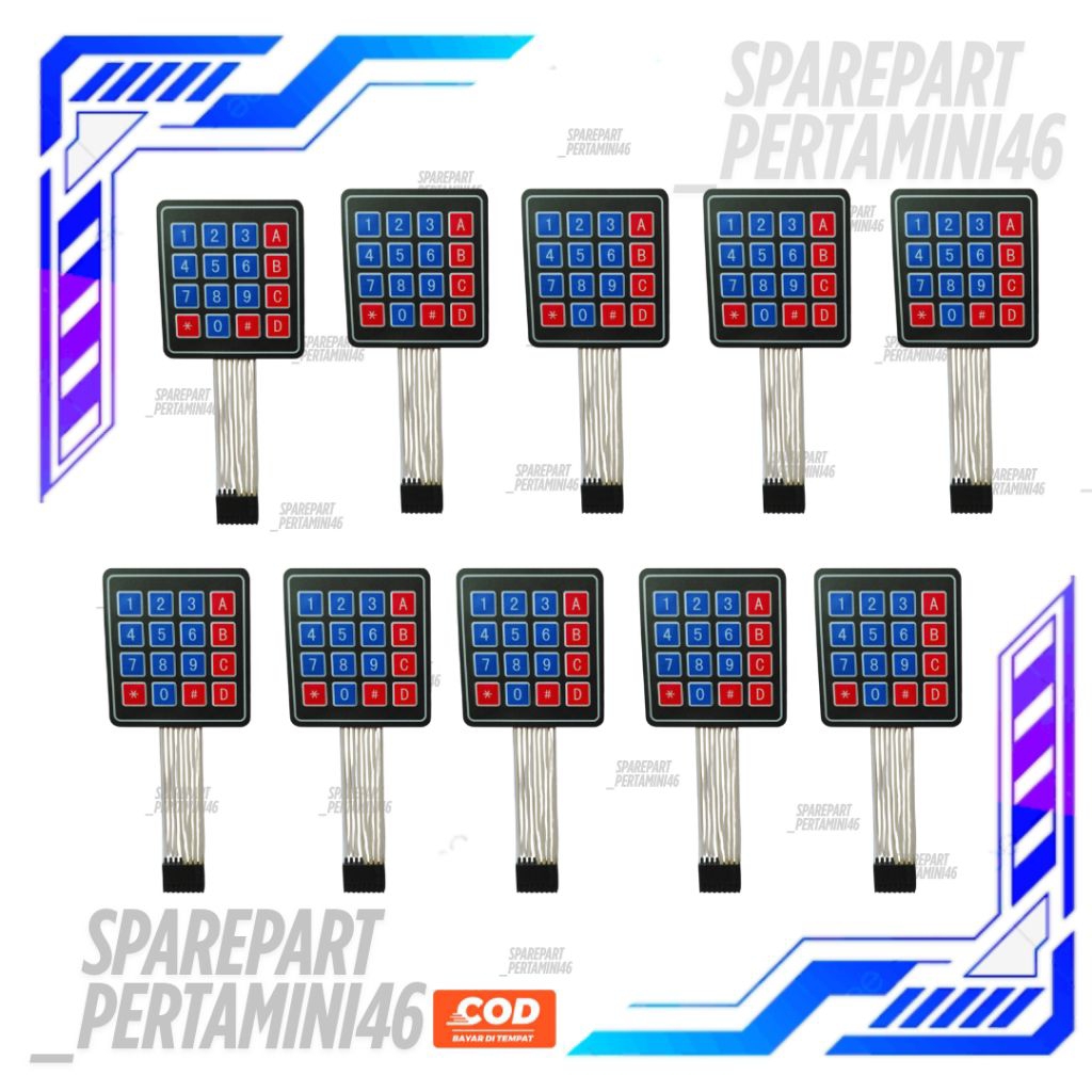 Keypad Tombol Original Pom Mini Digital Pertamini keypad Terlaris
