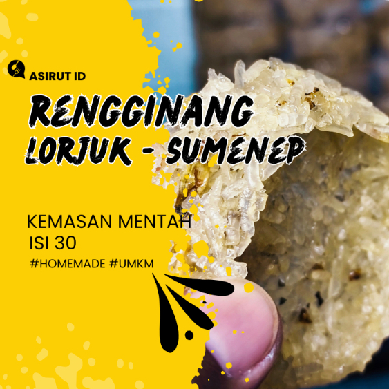 

Rengginang Lorjuk SUPER Isi 30 Pcs (Free Bubble Wrap)