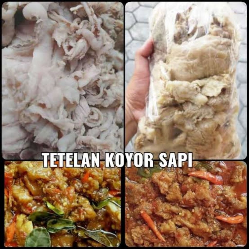 

koyor sapi tetelan sapi 1kg