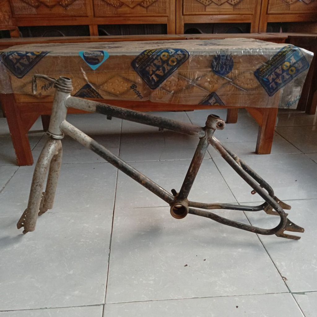 frame BMX jadul UK 16 asli Wimcycle