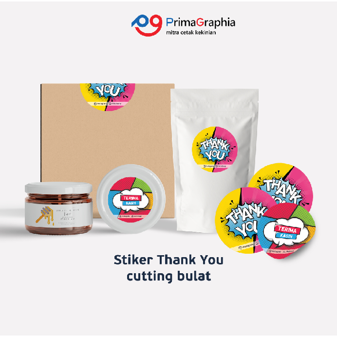 

Cetak Stiker Thank You Bulat Custom Desain Template
