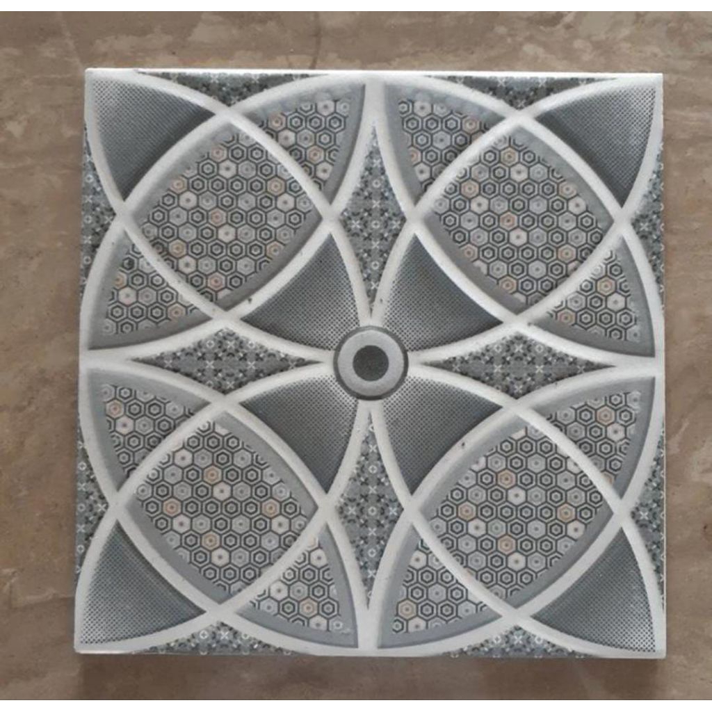 keramik lantai kamar mandi/teras 20x20 Kobe grey