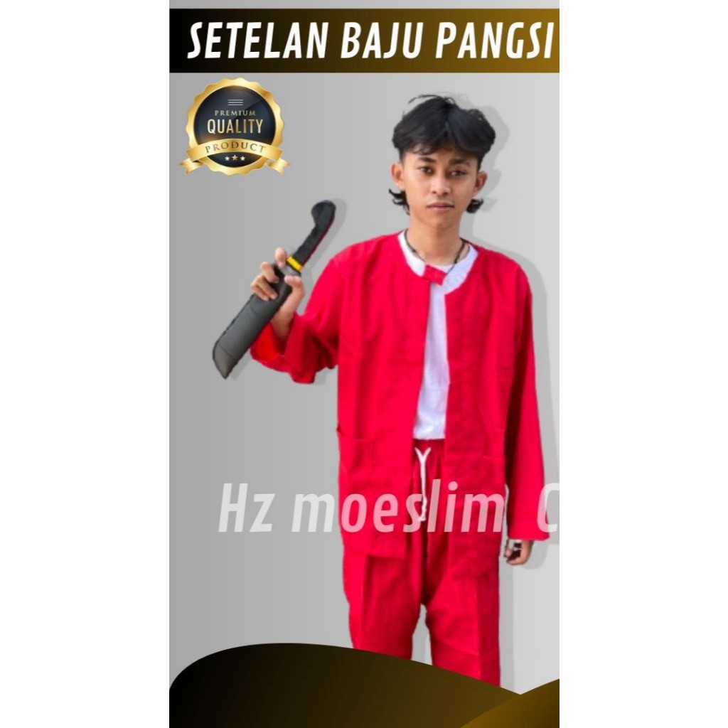 Setelan Baju Pangsi Silat Dewasa Baju Pangsi Dewasa Setelan Baju Palang Pintu Dewasa