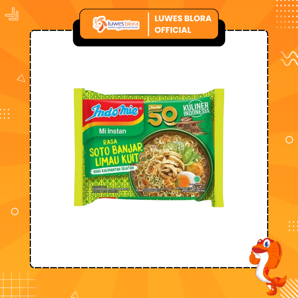 

Indomie Rasa Soto Banjar Limau Kulit 75gr