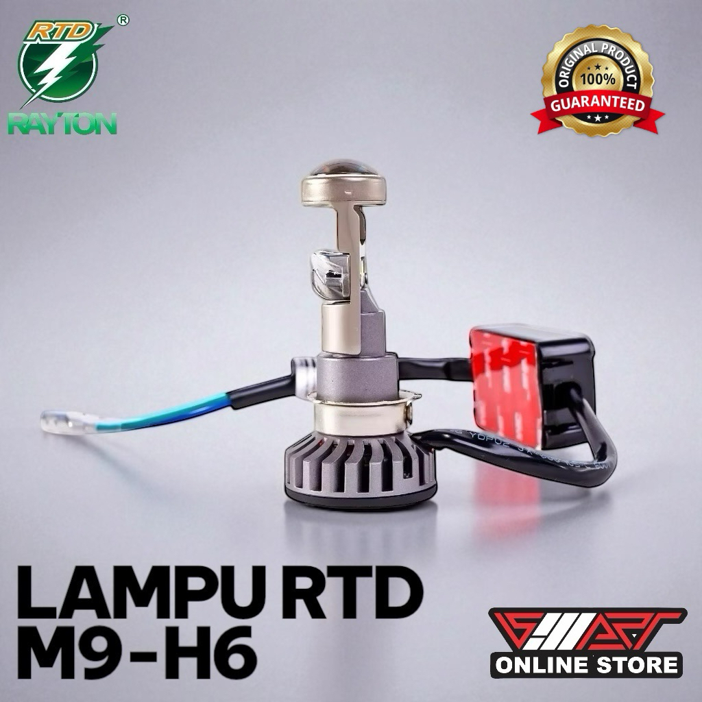RTD Rayton M9 H6 Mini Proji Led BILED Motor 40W Original