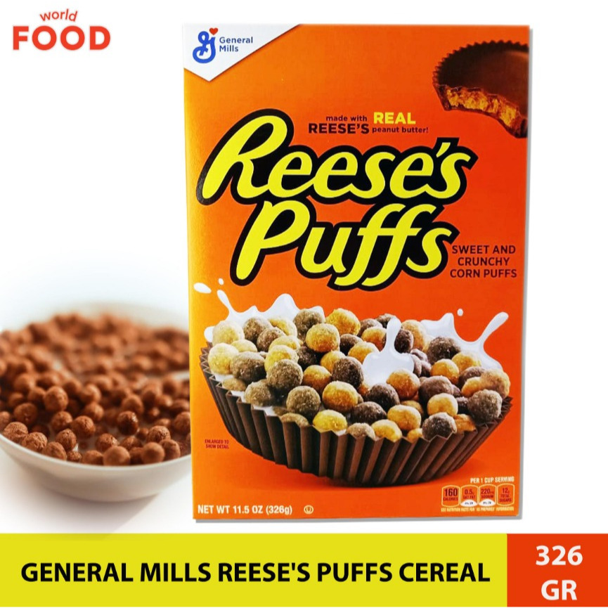 

GENERAL MILLS REESE'S PUFFS CEREAL 326 GR