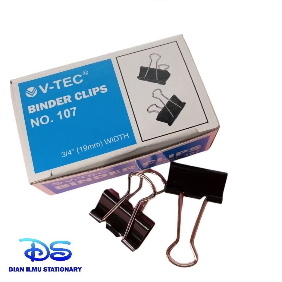 

Binder clips 107 V-Tec 1 pack