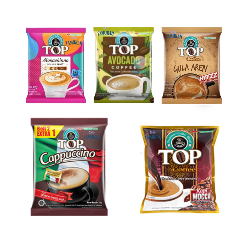 

TOP COFFE GULA AREN | MOKACHINNO | AVOCADO | CAPPUCINO | MOCCA