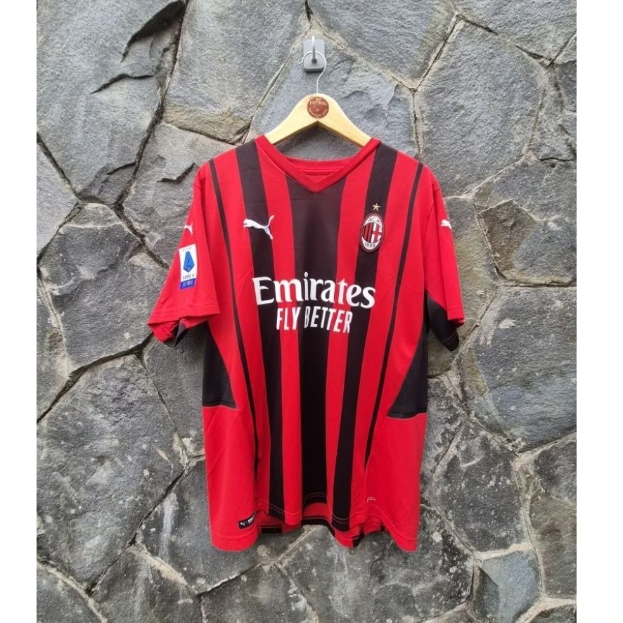 AC MILAN 2021/2022 Serie A - Home Kit (Authentic)