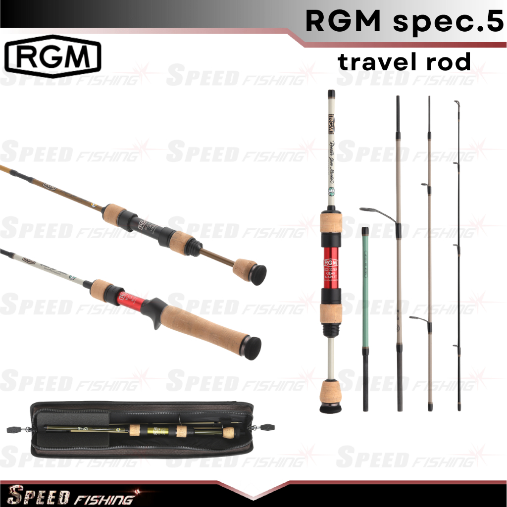 Joran Pancing RGM Spec.5 Travel Stream Rod Spinning Baitcasting
