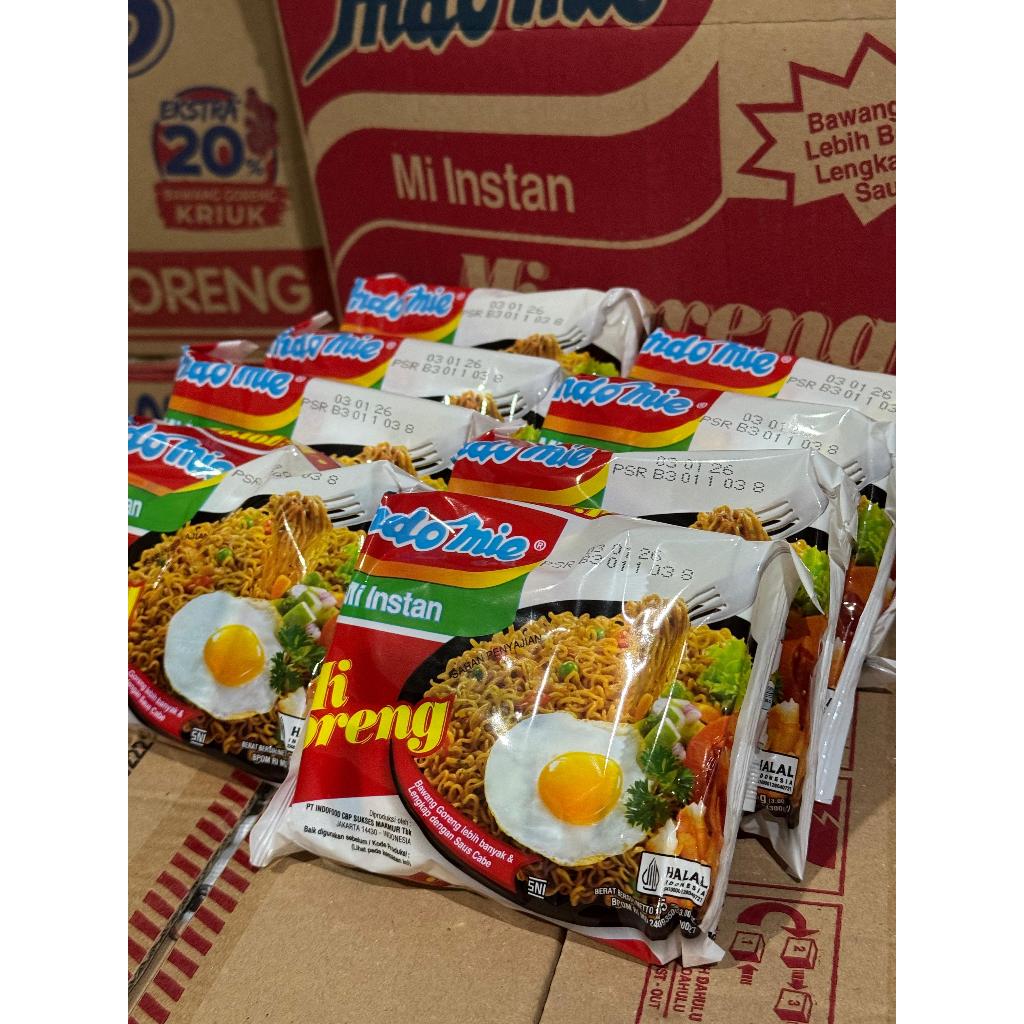 

MIE INSTAN INDOMIE GORENG,KUAH PAKET 1 DUS