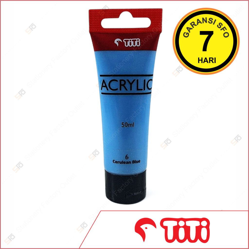 

Cat Acrylic Titi 100ml Satuan 6 - Cerulean Blue
