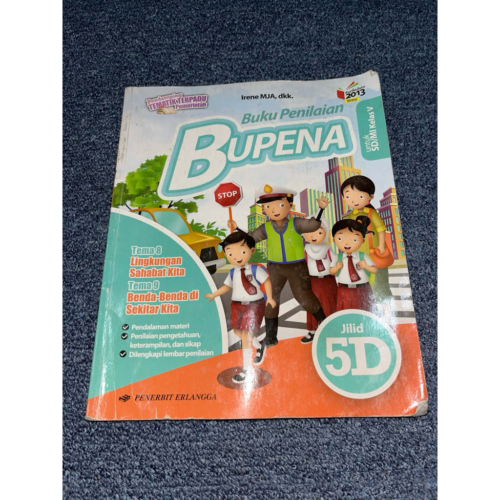 buku bekas bupena kelas 5 jilid 5D