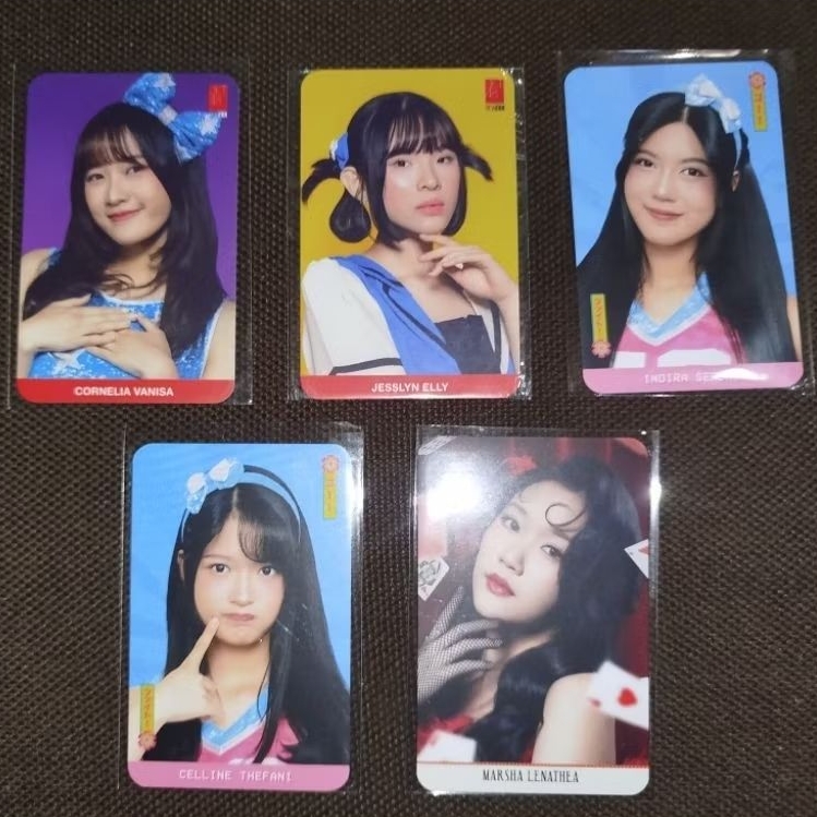 Photocard PC JKT48 TOUR ALL IN, Theater Sementara | pc teater sementara Oniel, pc teater sementara L