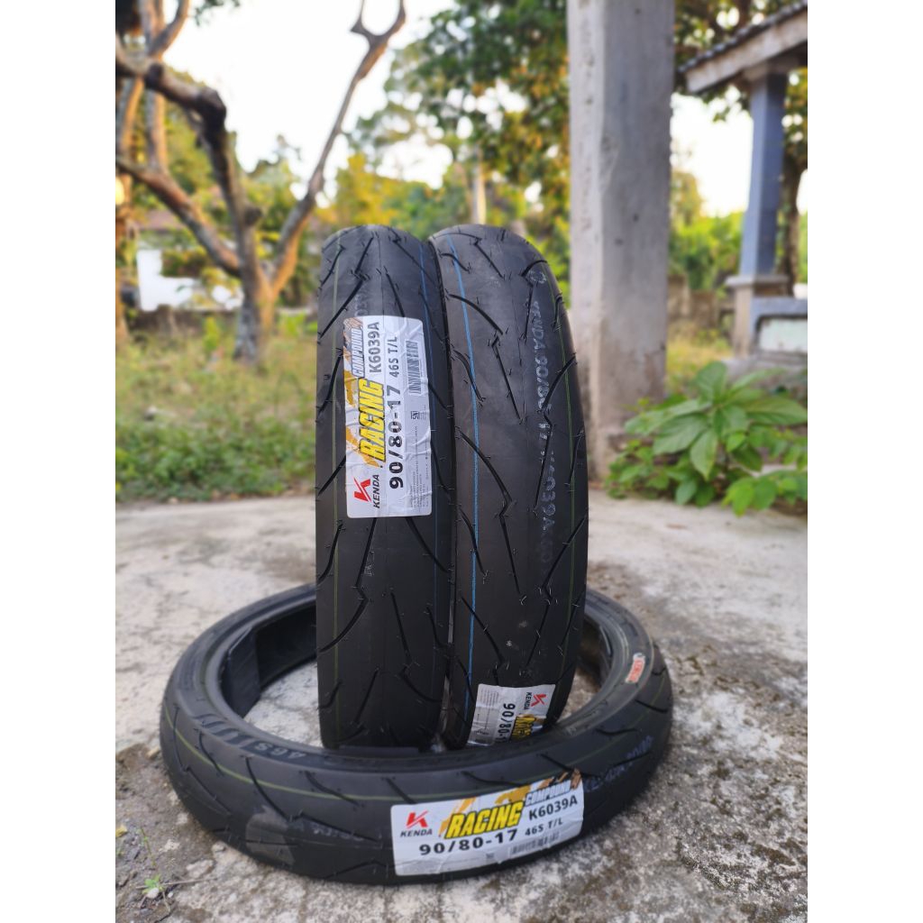 KENDA RACING COMPOUND K6039A BAN TUBLES KENDA SOFT COMPOUND 80/80 90/80 100/80 RING 17