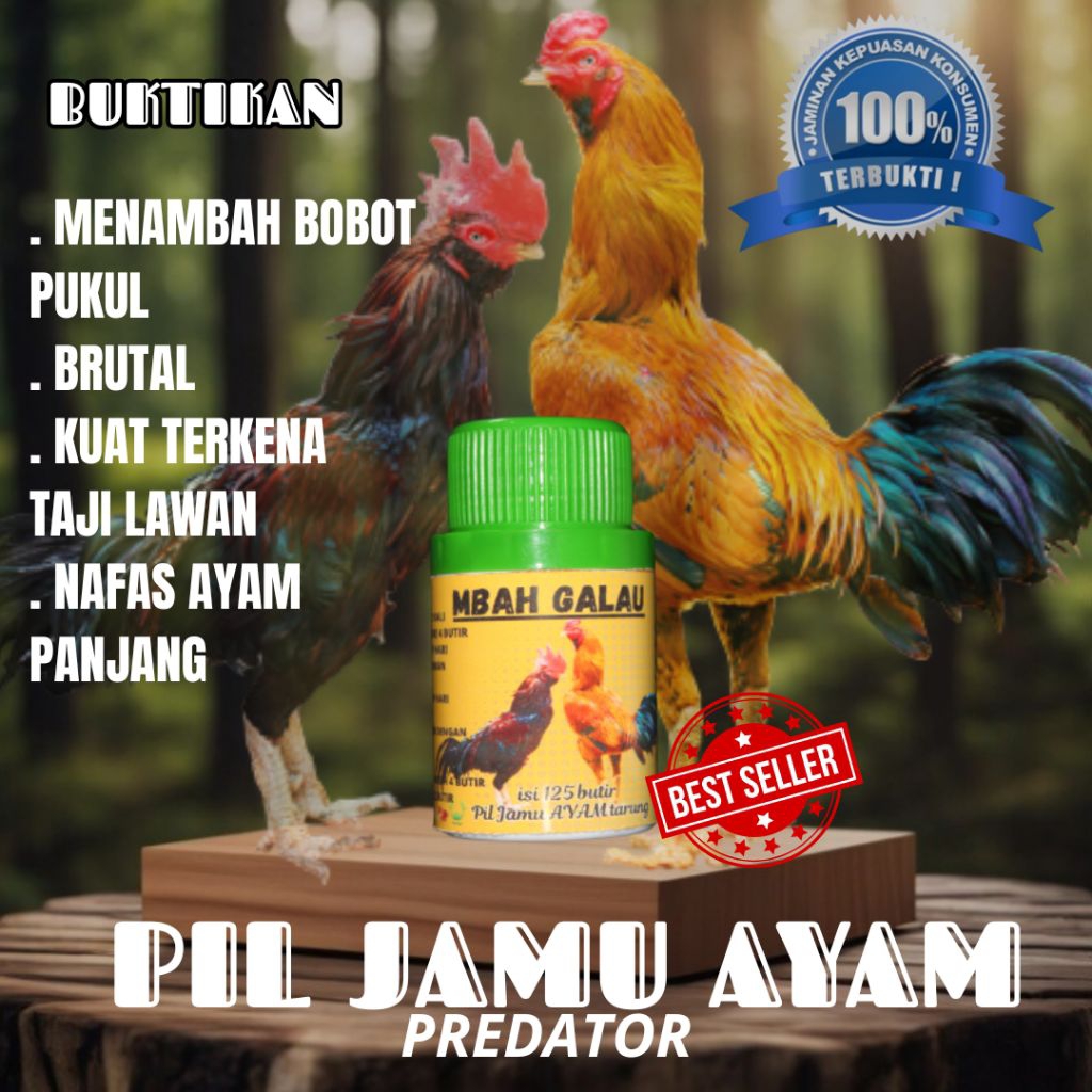 Jamu Ayam Laga PRABU Warisan Sang Legenda Favorit Para Botoh