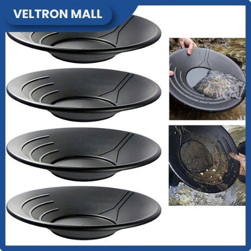 Premium Dulang Emas 38cm Gold Pan Saringan Emas / Alat Penambangan Penyaring Emas