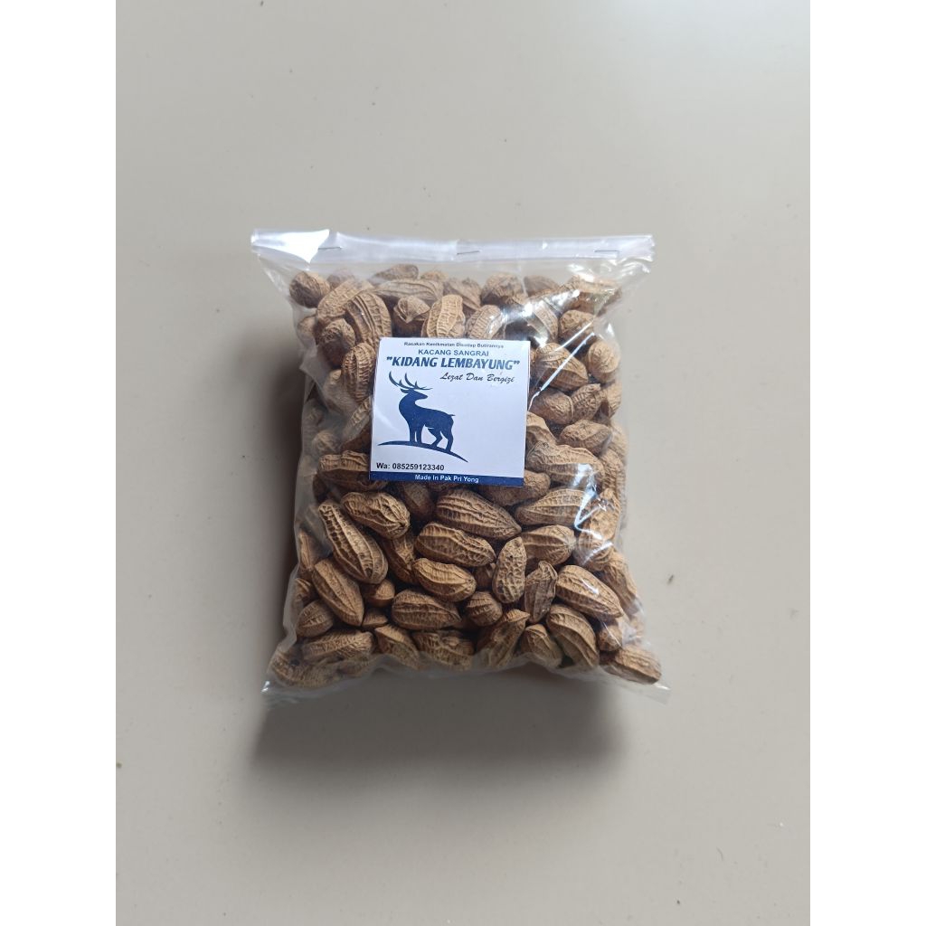 

kacang Sangrai kidang lembayung enak gurih kemasan praktis