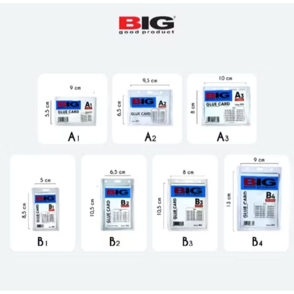 

NAME TAG BIG / ID CARD BIG (PLASTIK MIKA TEBAL DAN TIDAK MUDAH BERUBAH WARNA) / TEMPAT ID CARD / TEMPAT KARTU NAMA DLL (PAK) ISI 20 LEMBAR