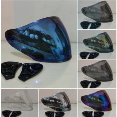 KACA HELM INK CENTRO BENING/HITAM + rachet PNP Helm KYT DI Maru / Helm KYT Galaxy G2 / Helm GIX