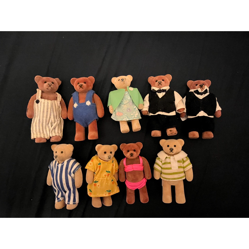 TA teddy bear happy meal mcd