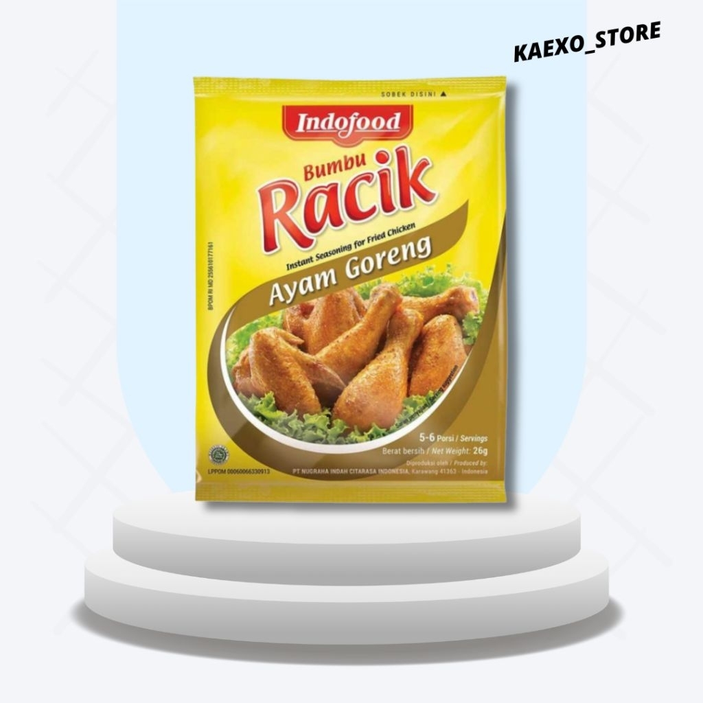 

Racik bumbu All Varian || Ikan Goreng, Sayur Lodeh, Sayur Asem, Ayam Goreng, Nasi Goreng Extra Pedas, Tempe Goreng