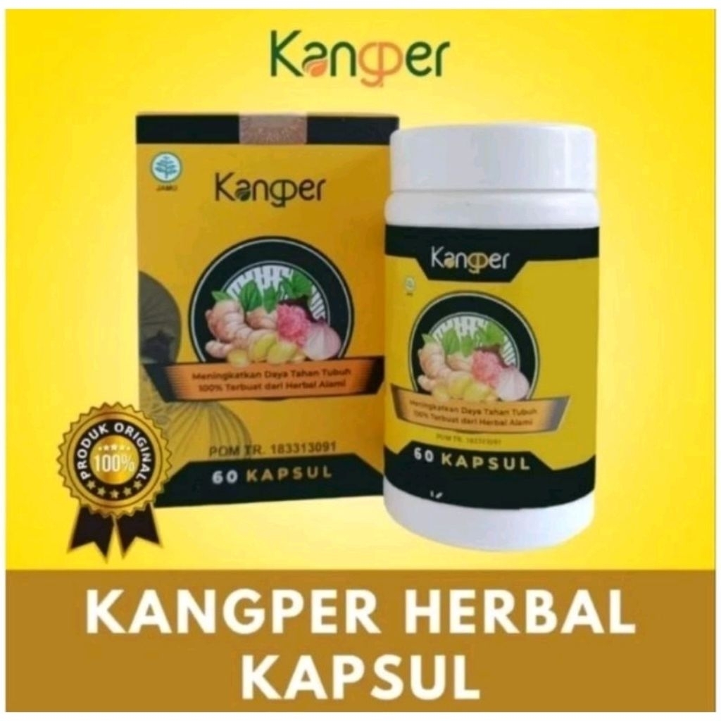 KANGPER KAPSUL HERBAL ATASI TELINGA BERDENGUNG BERDENGING OBAT TELINGA AMPUH BPOM