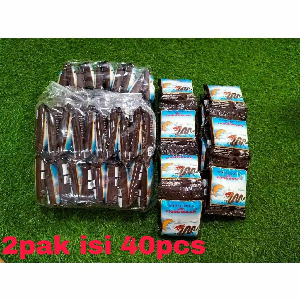 

Termurah Kopi Cap Liong Bulan Plus Gula 28gr ( isi 40pcs sanchet )