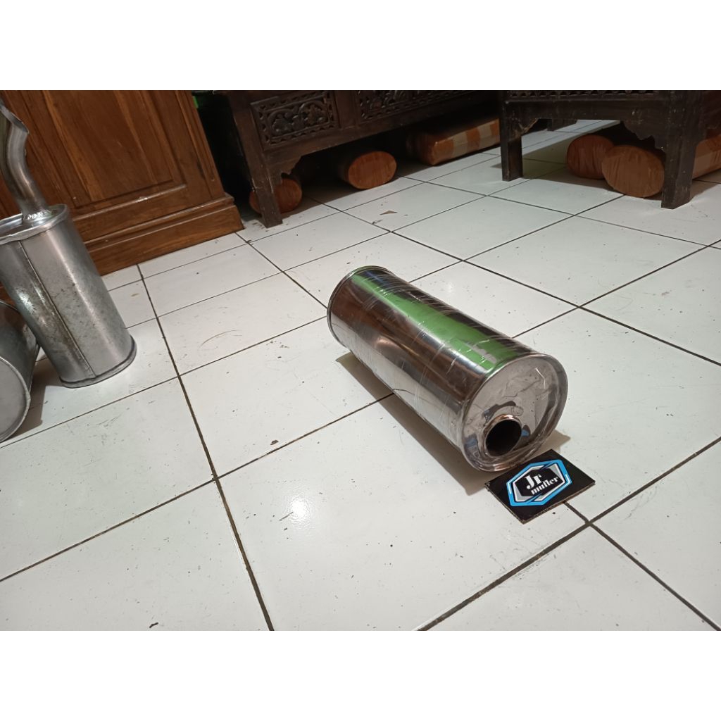 Tabung standar knalpot mobil jimny katana, siera,,ertiga, timor stainles stailo