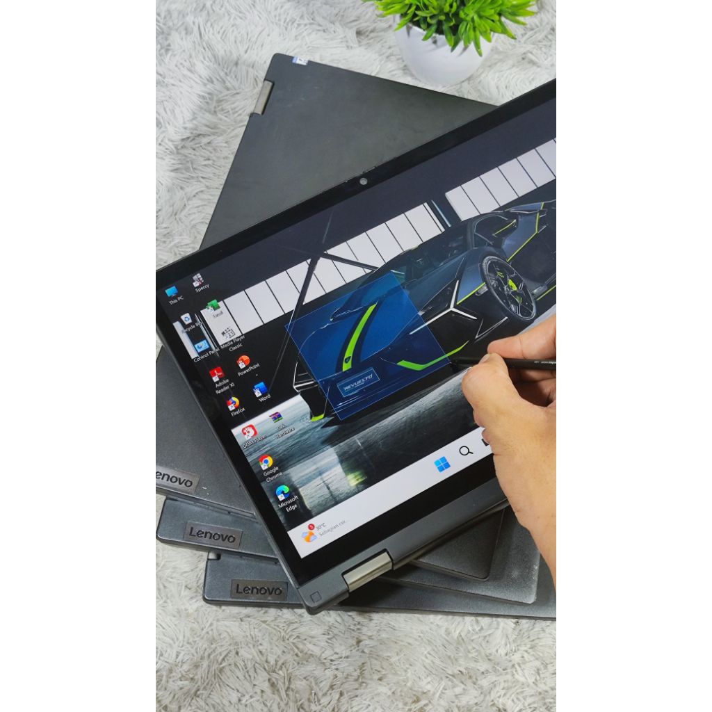 Laptop Tablet Lenovo ThinkPad L13 Yoga Gen3 Core i5 Generasi 12 Touchscreen VGA Intel Iris Xe Graphi