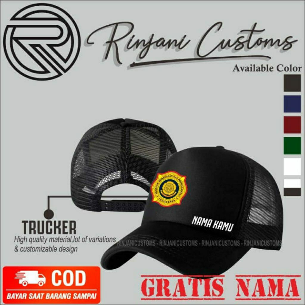 TOPI DAMKAR GRATIS CUSTOM NAMA-TOPI-TOPI JARING PEMADAM KEBAKARAN-TOPI PETUGAS DAMKAR-TOPI APARAT-TO
